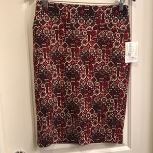 LuLaRoe Cassie Pencil Skirt Size Medium New